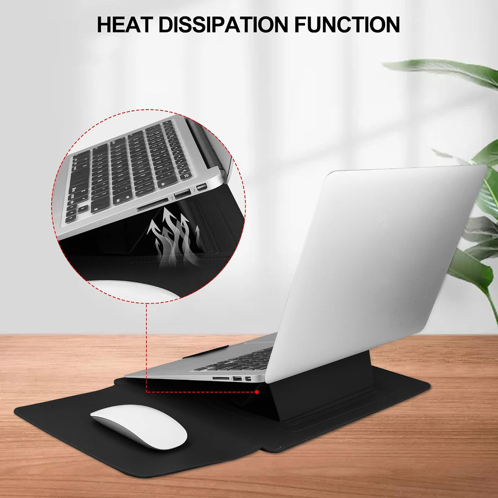 17.3 Inch Laptop Sleeve Case for Essential 17/ Tpn-I139_320M3Av(2023/2025)/Pavilion Envy 17,Compatible with Ideapad/Lg Gram/Asus/Dell/Rog Strix/Acer 17''-17.3'' Laptop Bag,Black